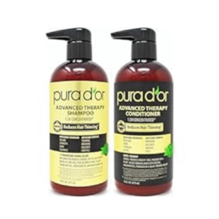 PURA D'OR Anti-Thinning Biotin Shampoo & Hair Regrowth Conditioner
