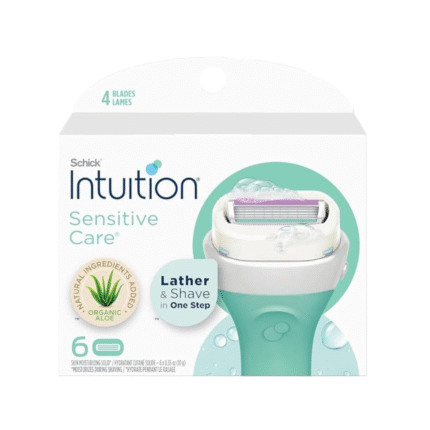 Schick Intuition Refill, Razors for Women Sensitive Skin